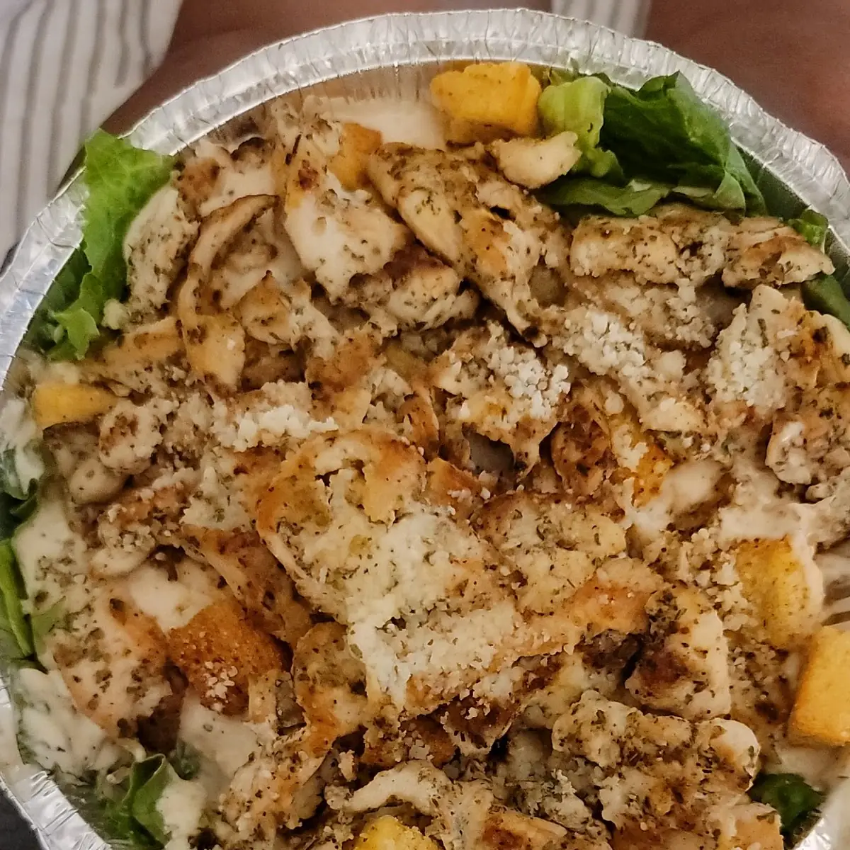 Grilled Chicken Caesar Salad