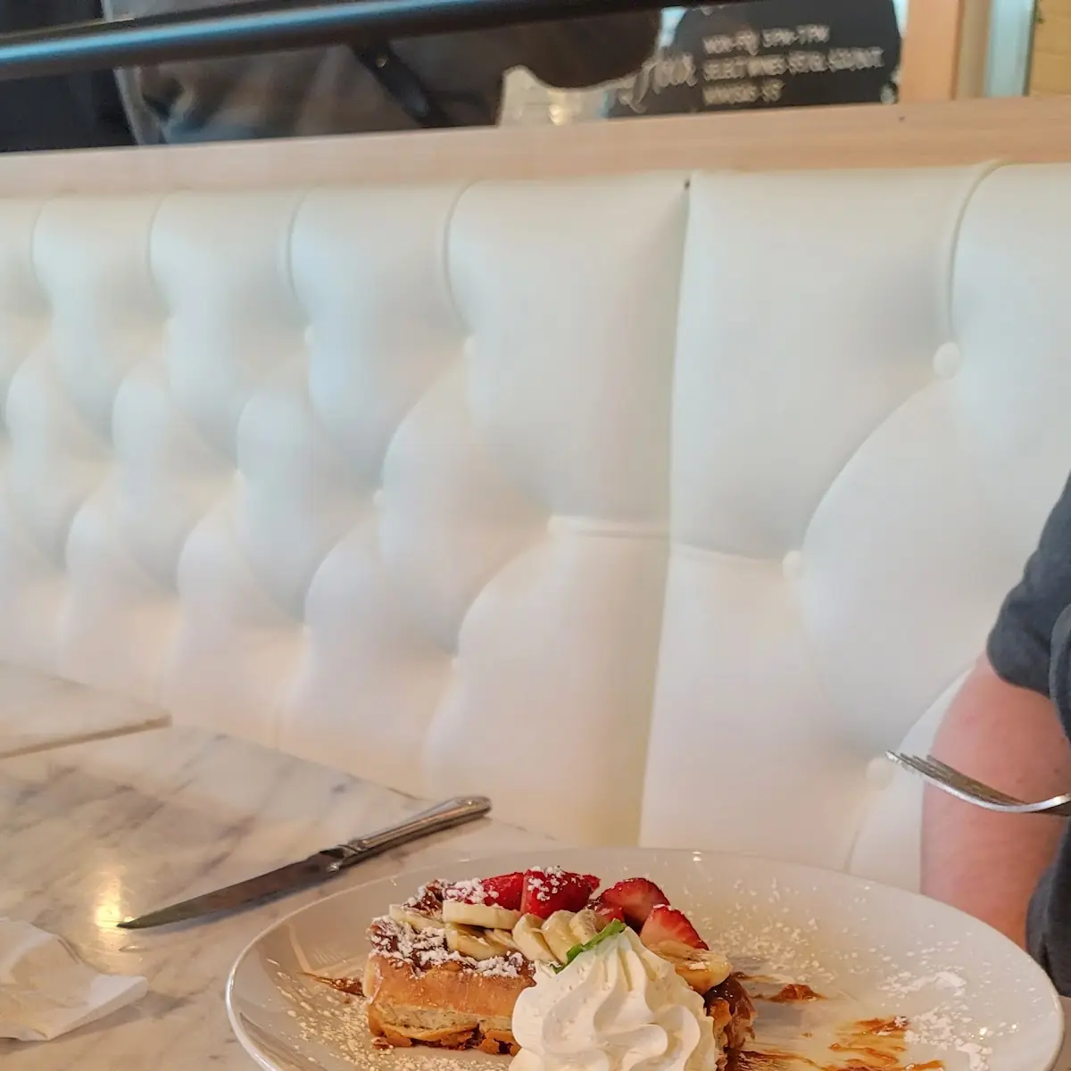 Strawberry Banana Waffle