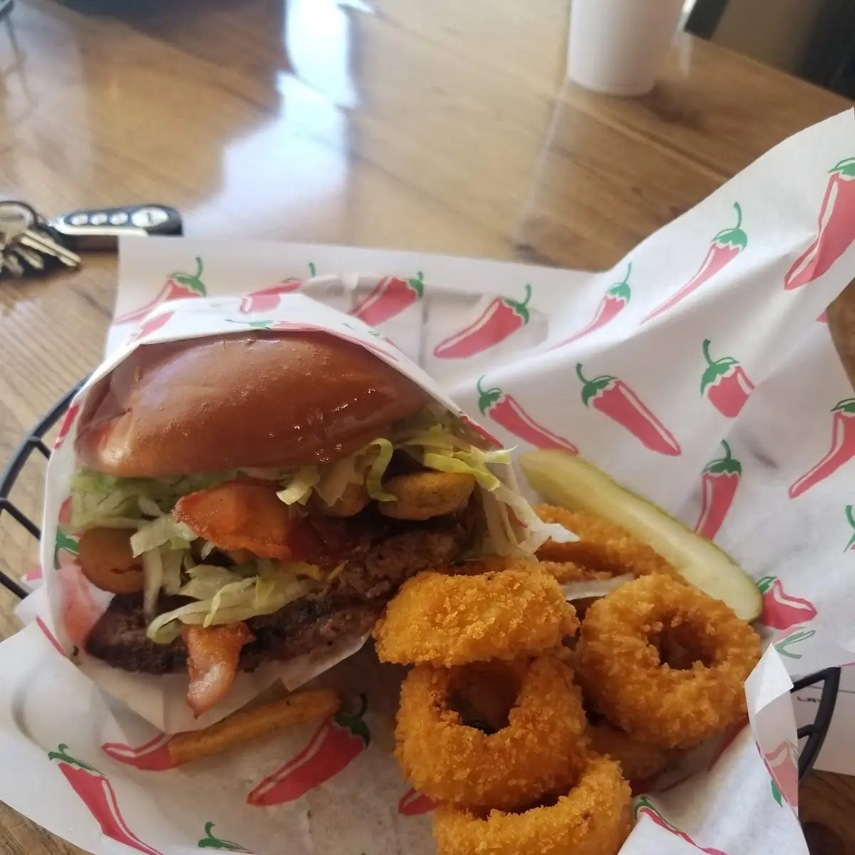 Bacon Cheddar Burger