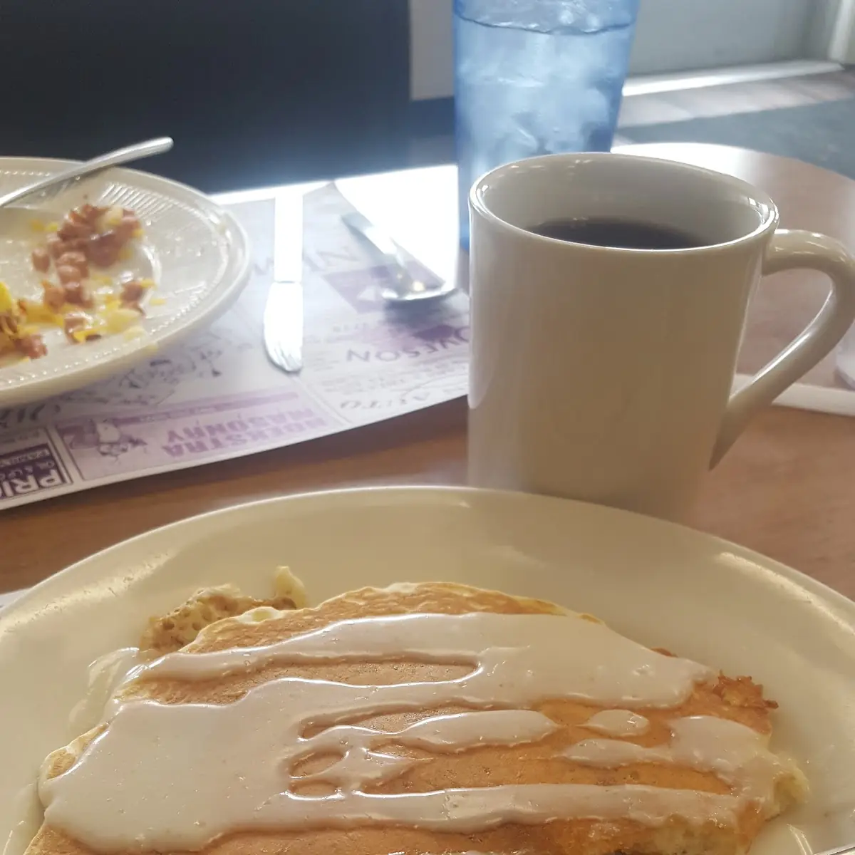 Cinnamon Roll Pancake