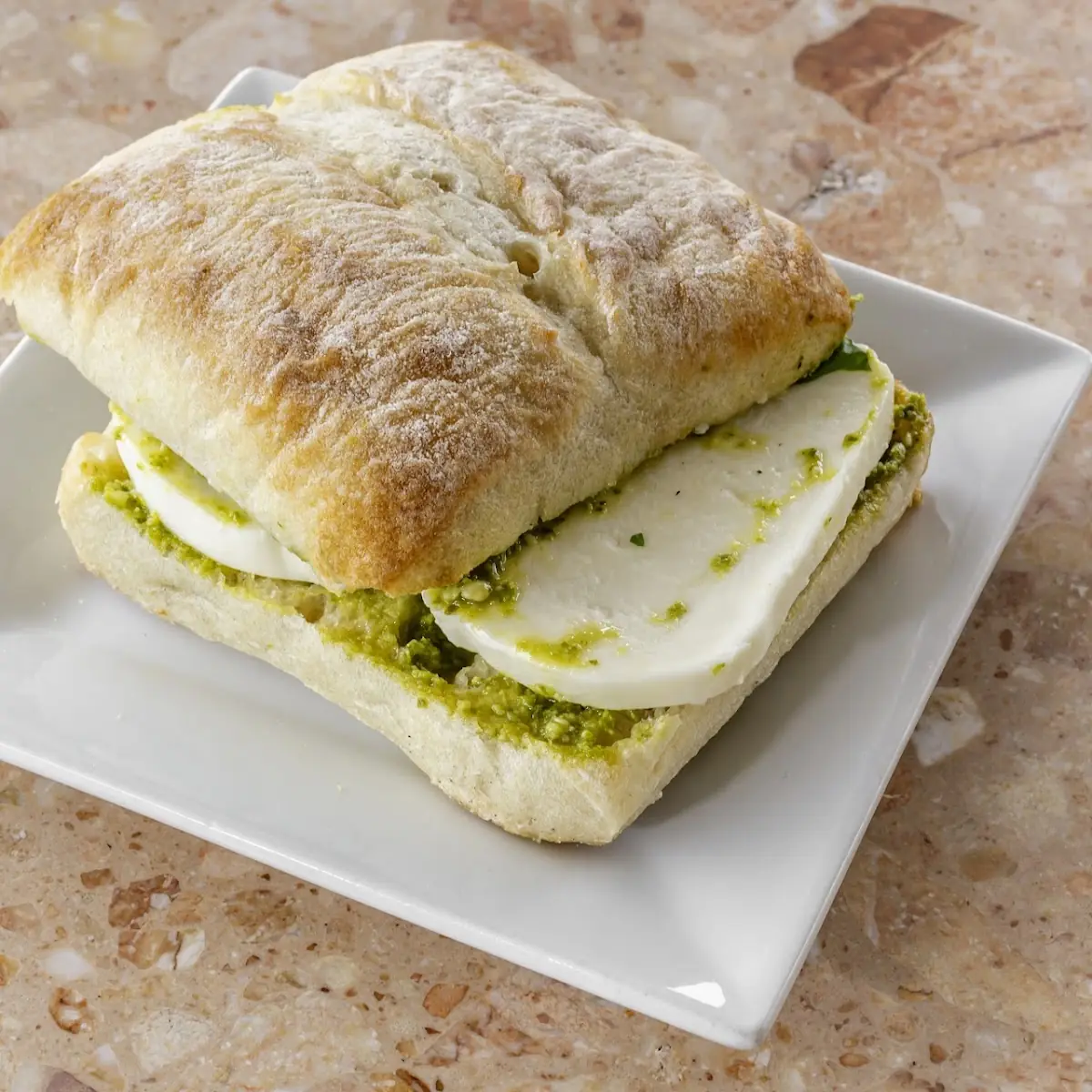 Pesto & Mozzarella Panino