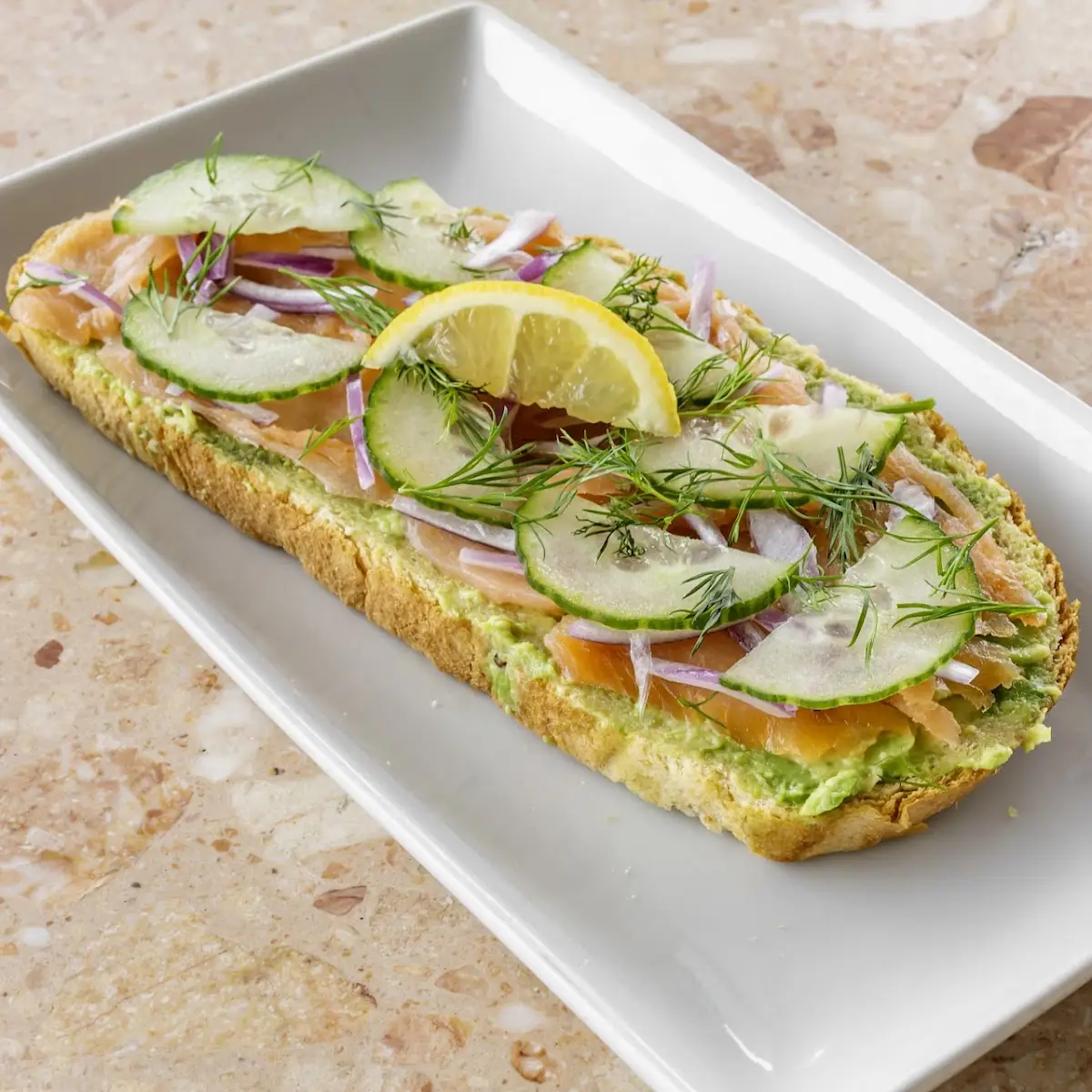 Smoked Salmon Sandwich