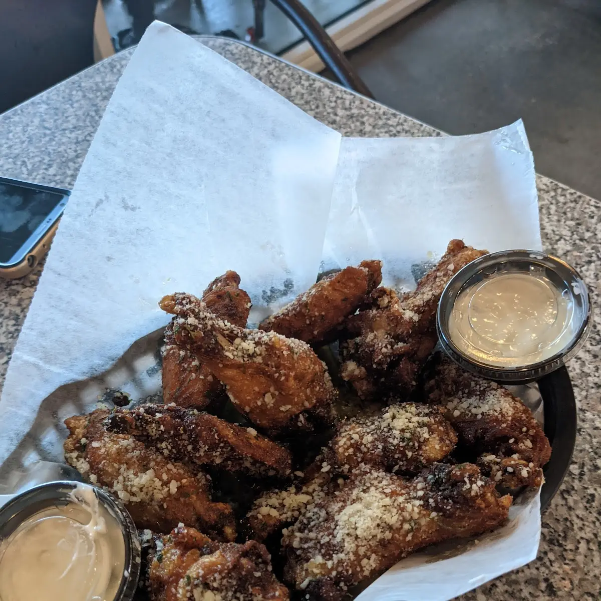 Garlic Parmesan Wings