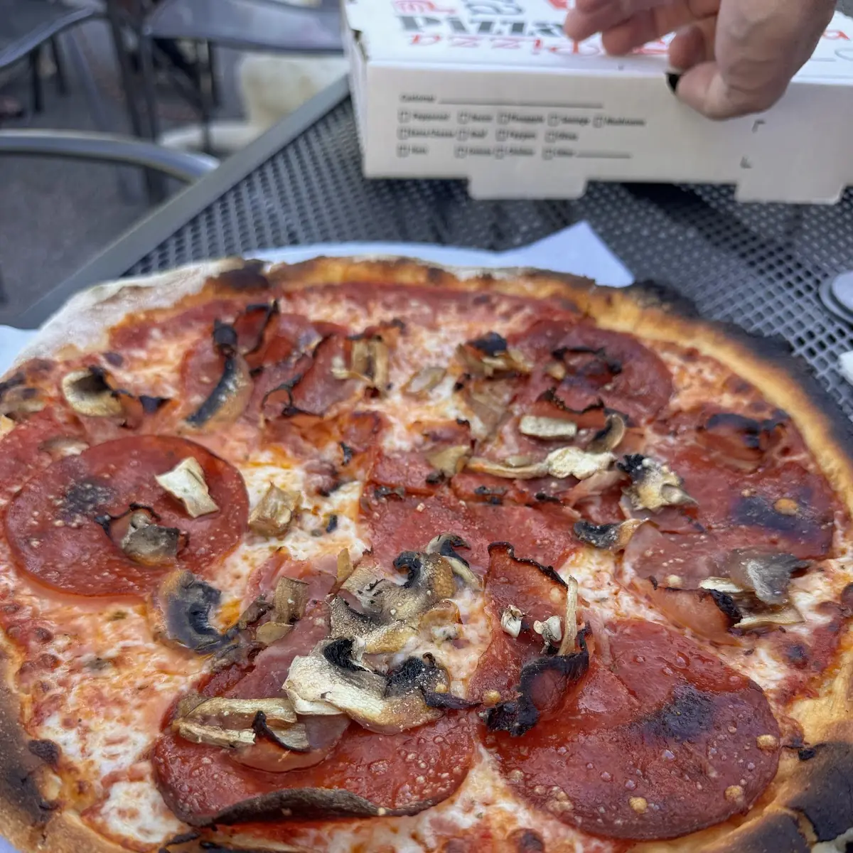 Ham Pepperoni Mushroom Pizza