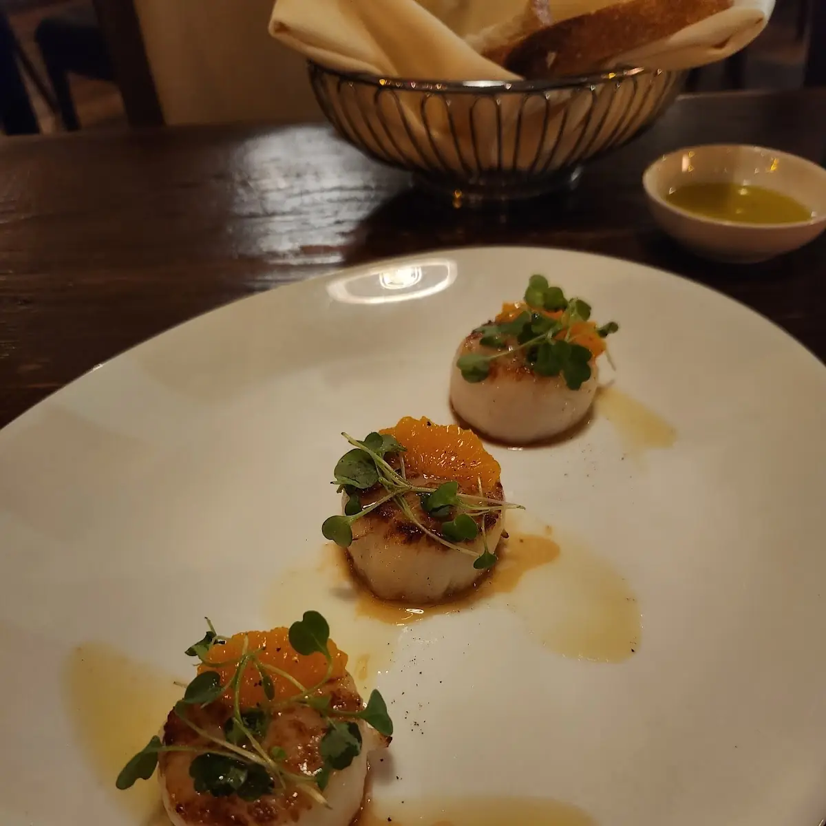 Seared Scallops