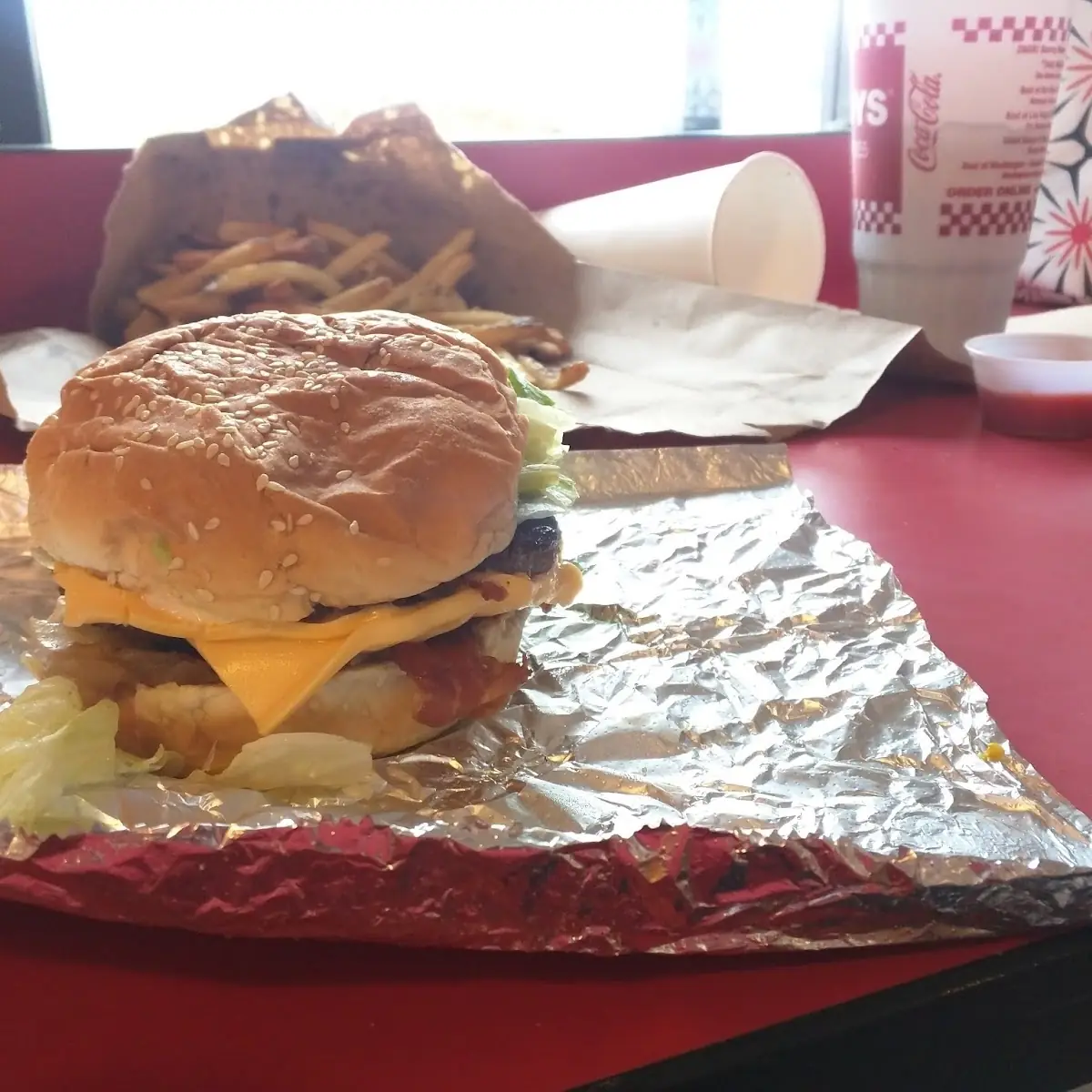 Double Cheeseburger All the Way