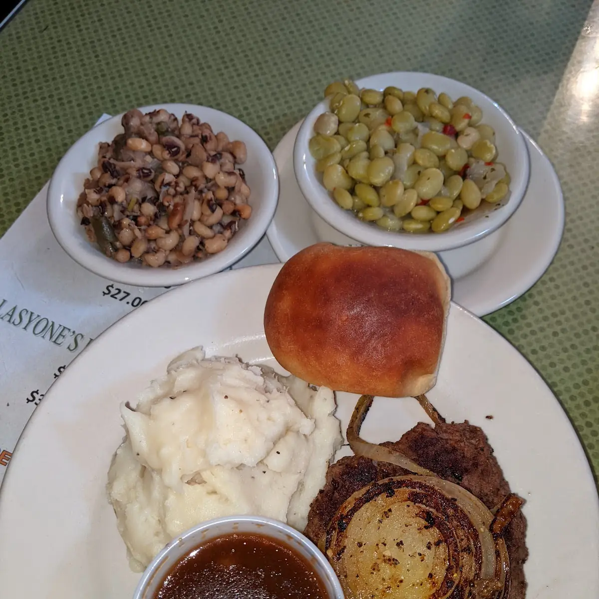 Hamburger Steak Dinner