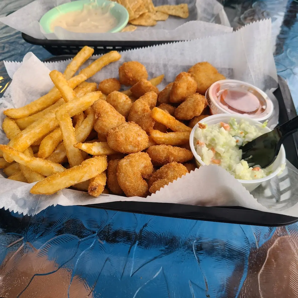 Fried Shrimp and Fries