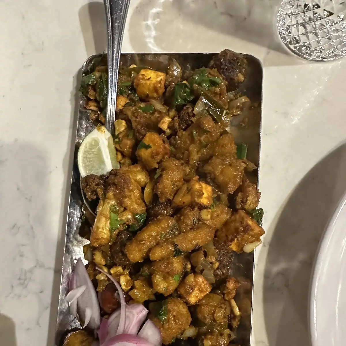 Fried Chicken with Lime and Herbs