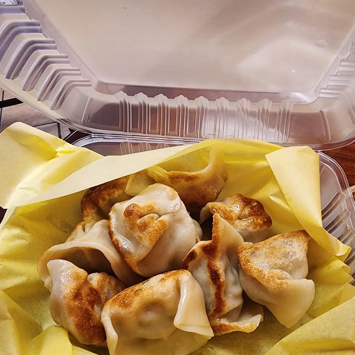 Chicken Pan Fried Dumplings