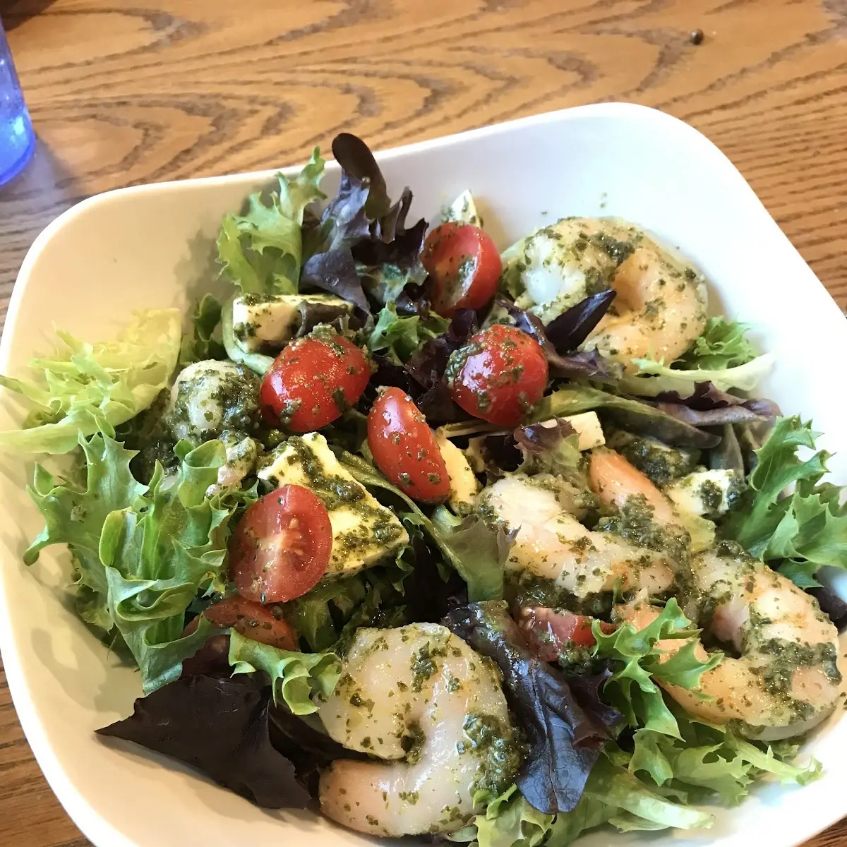 Pesto Shrimp Salad