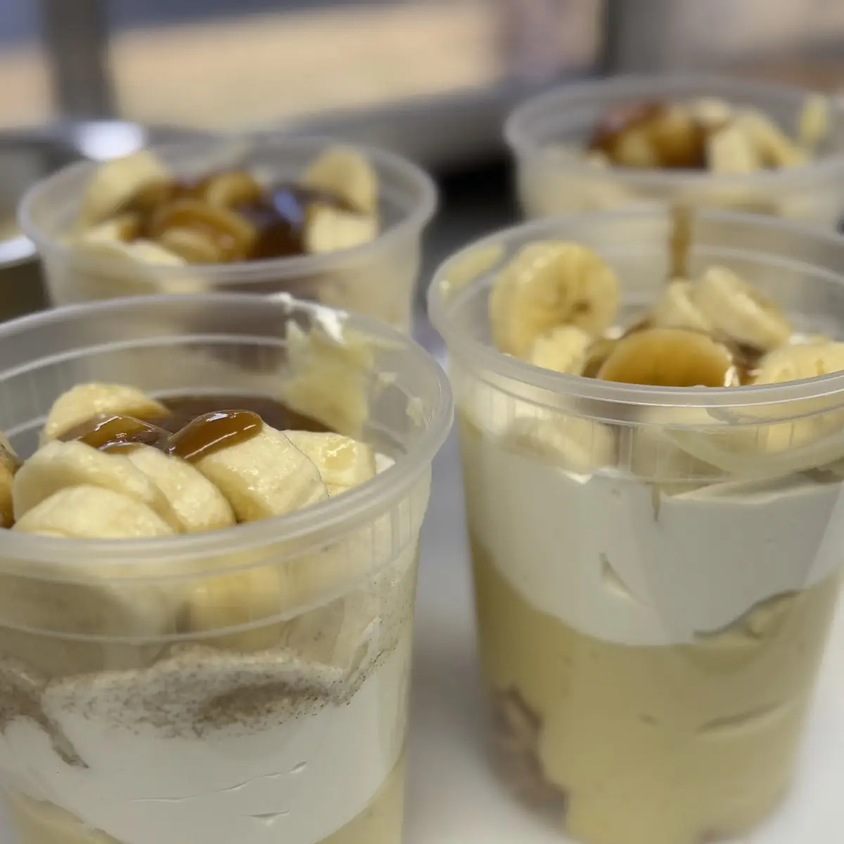 Maple-Bourbon Banana Pudding