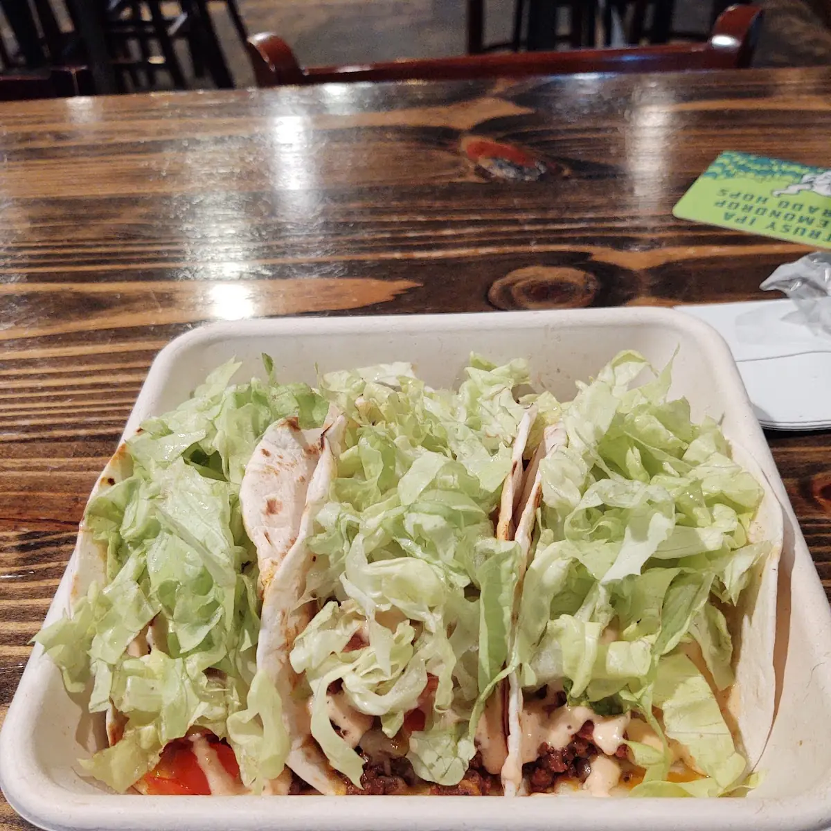 Bacon Cheeseburger Tacos