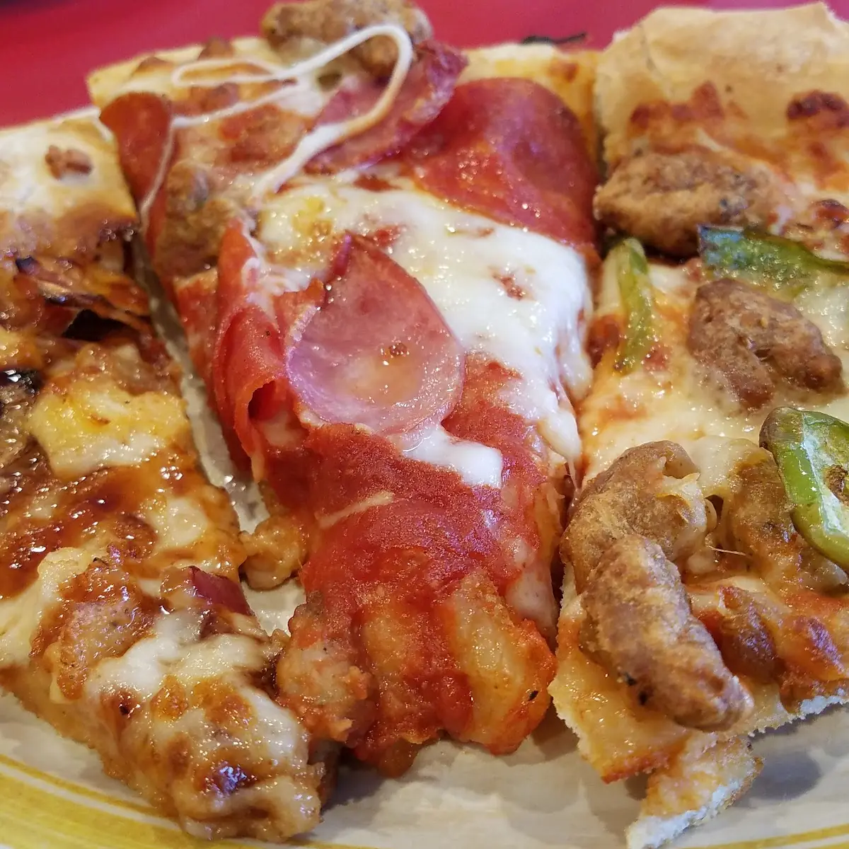 Assorted Pizza Slices