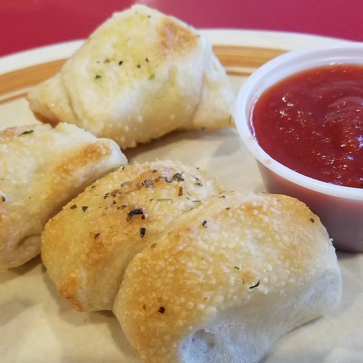 Mozzarella Filled Bread Sticks