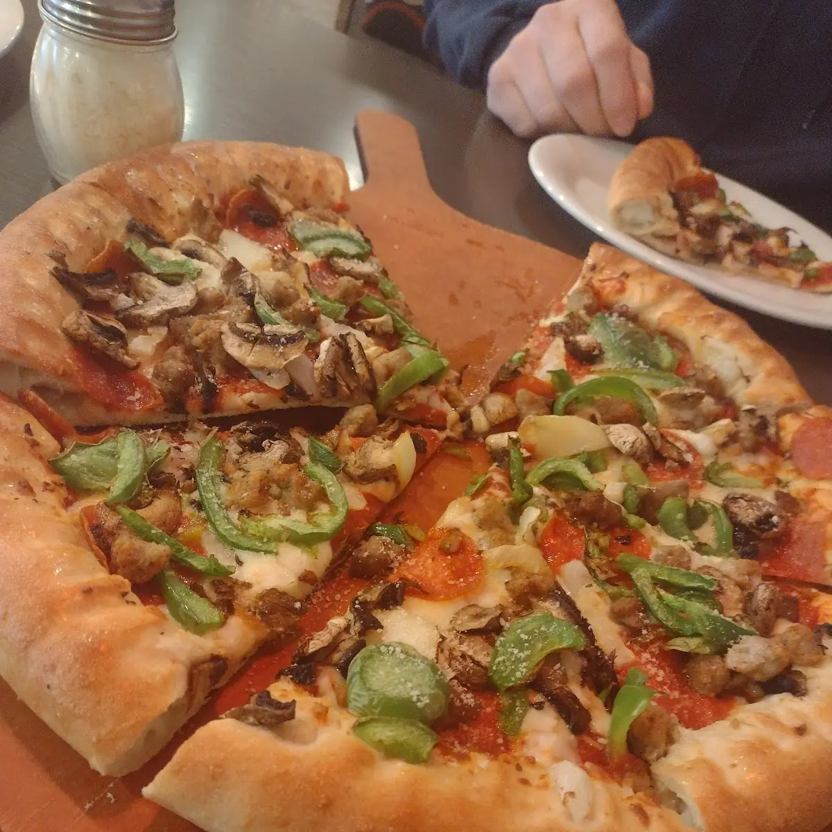 Stuffed Crust Supreme Pizza
