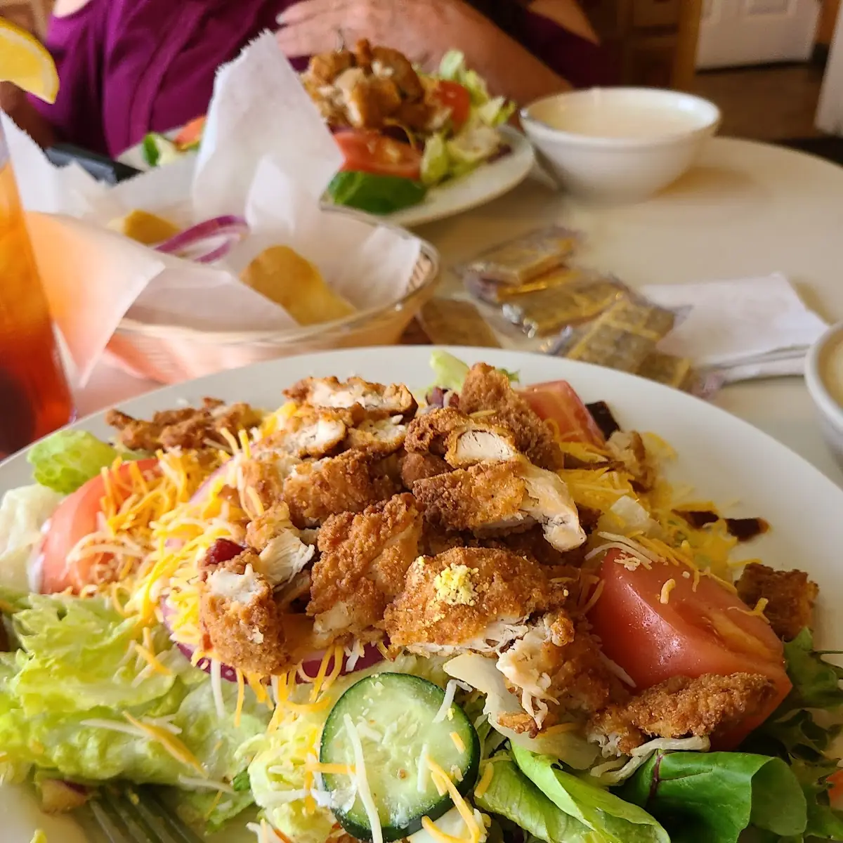 Crispy Chicken Salad