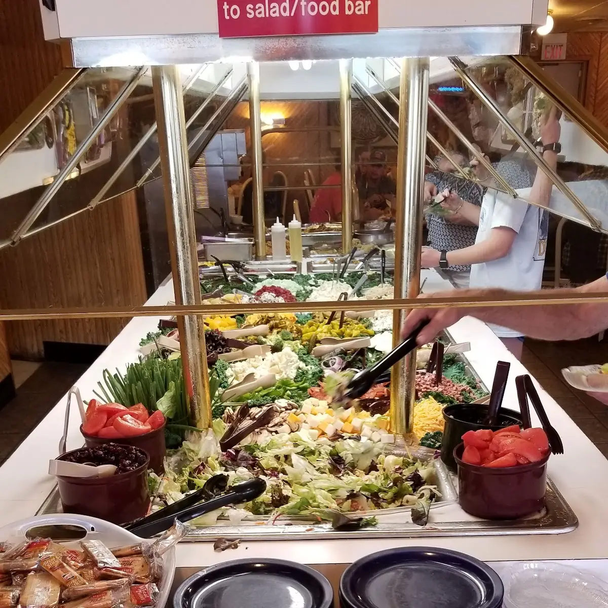 Side Salad Bar with Meal