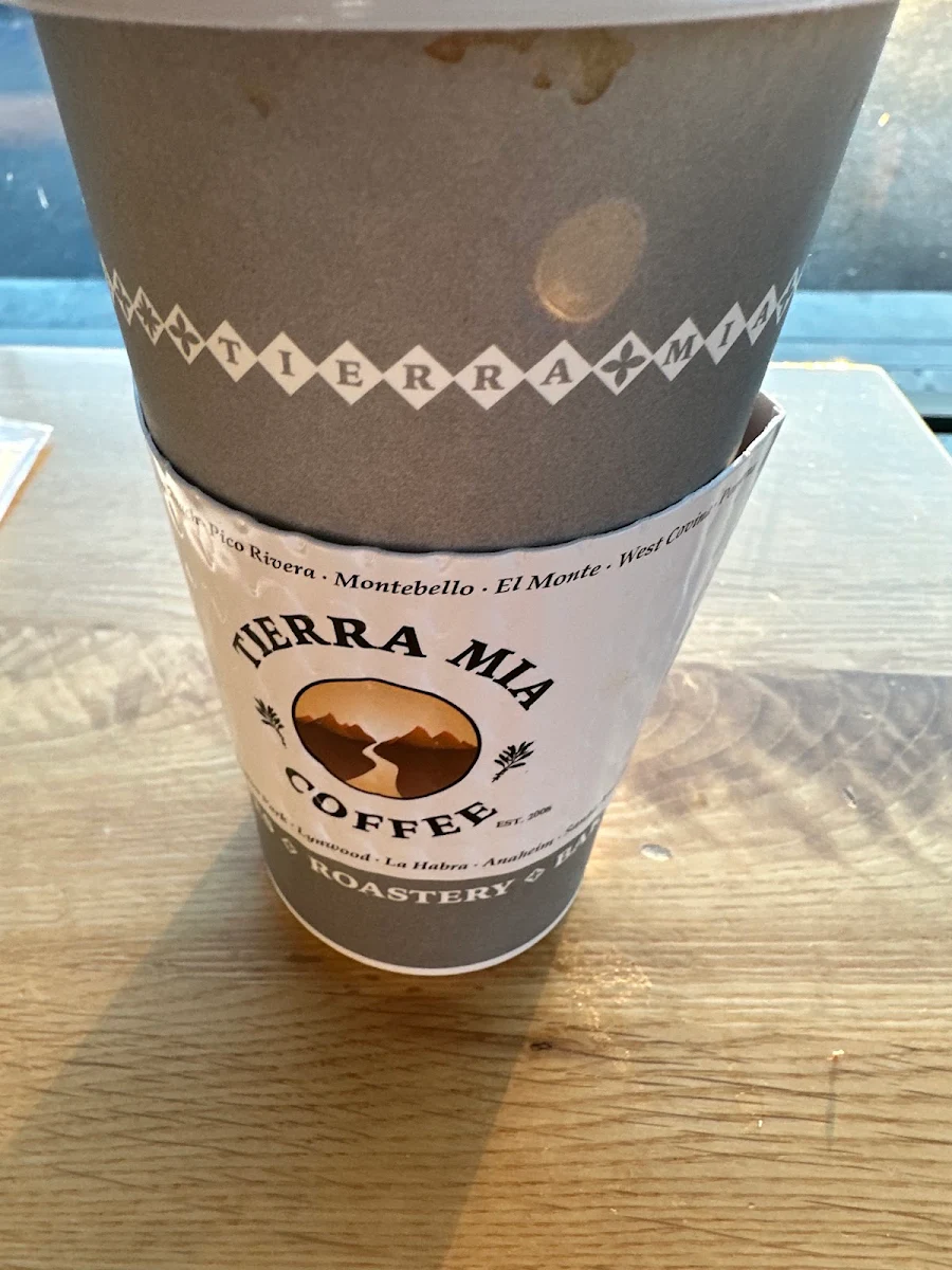 Tres Leches Muffin & Horchata Latte