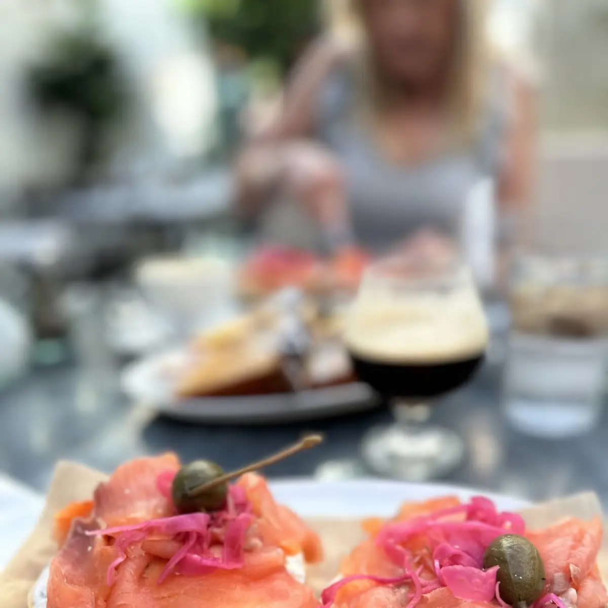 Smoked Salmon Bagel