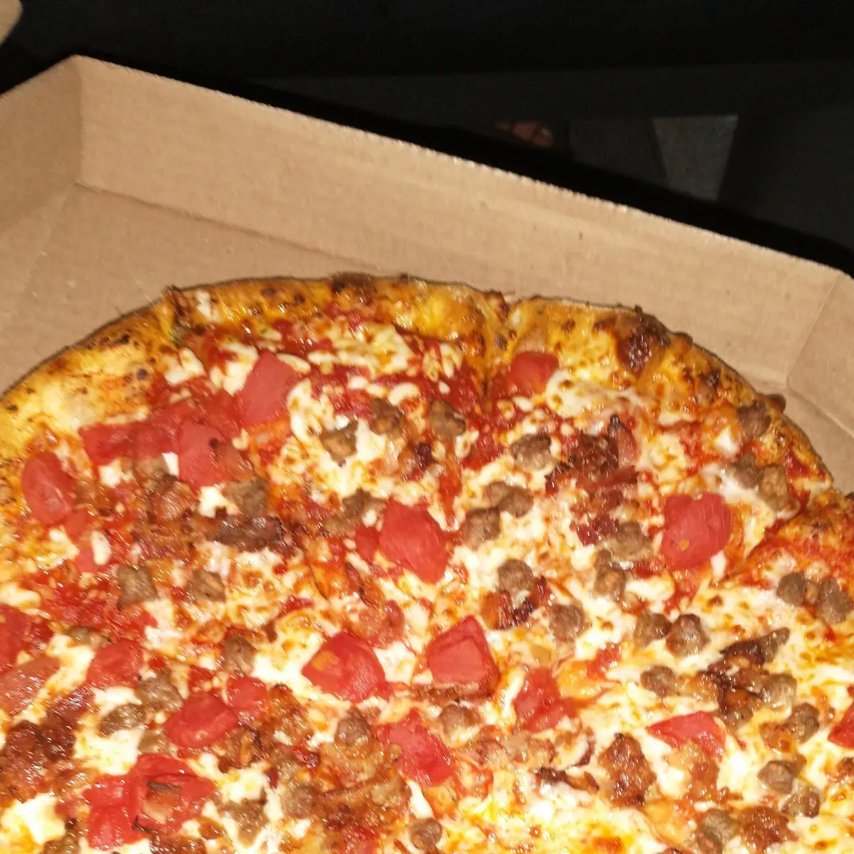 Meat and Cheese Pizza