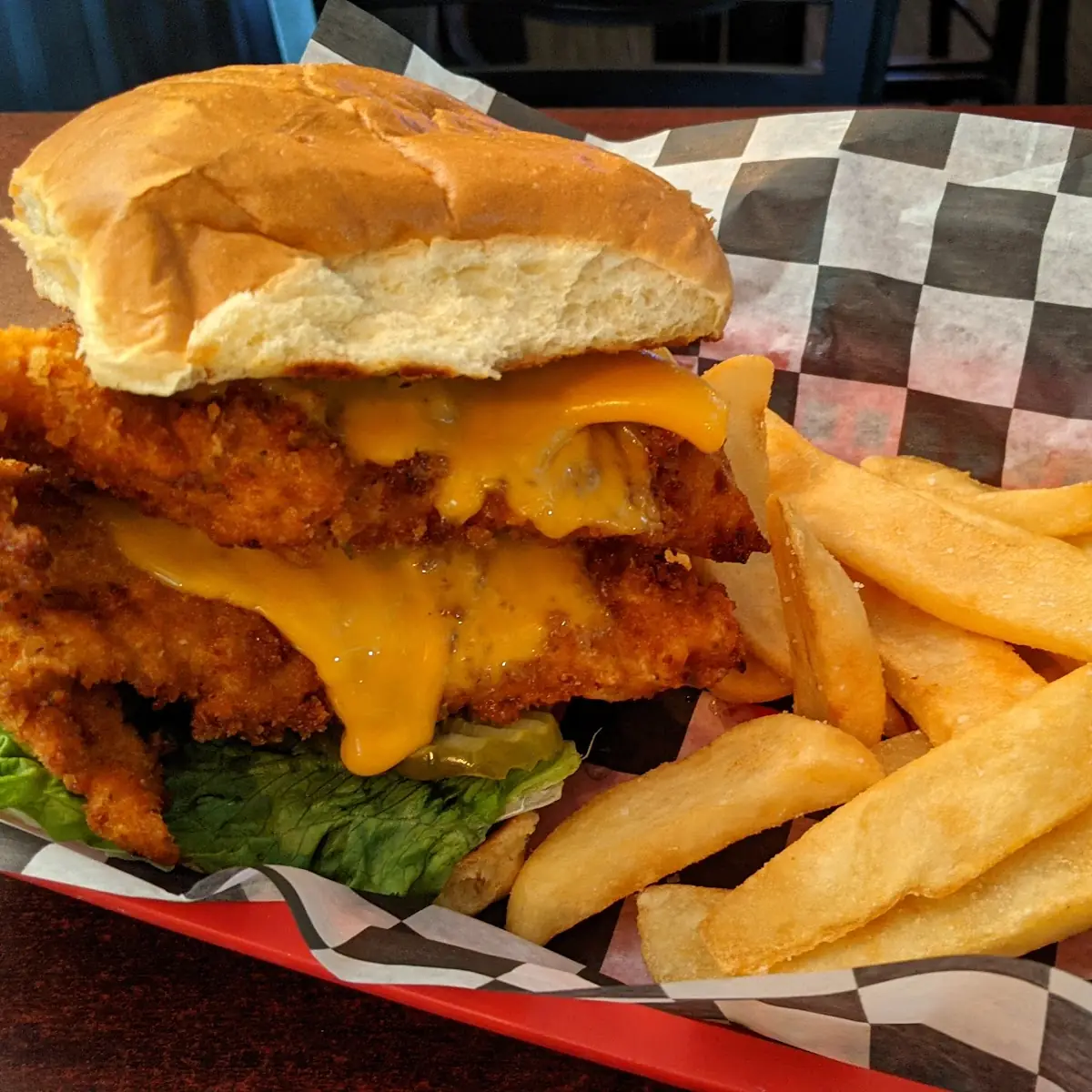 Fish Sandwich with Cheese