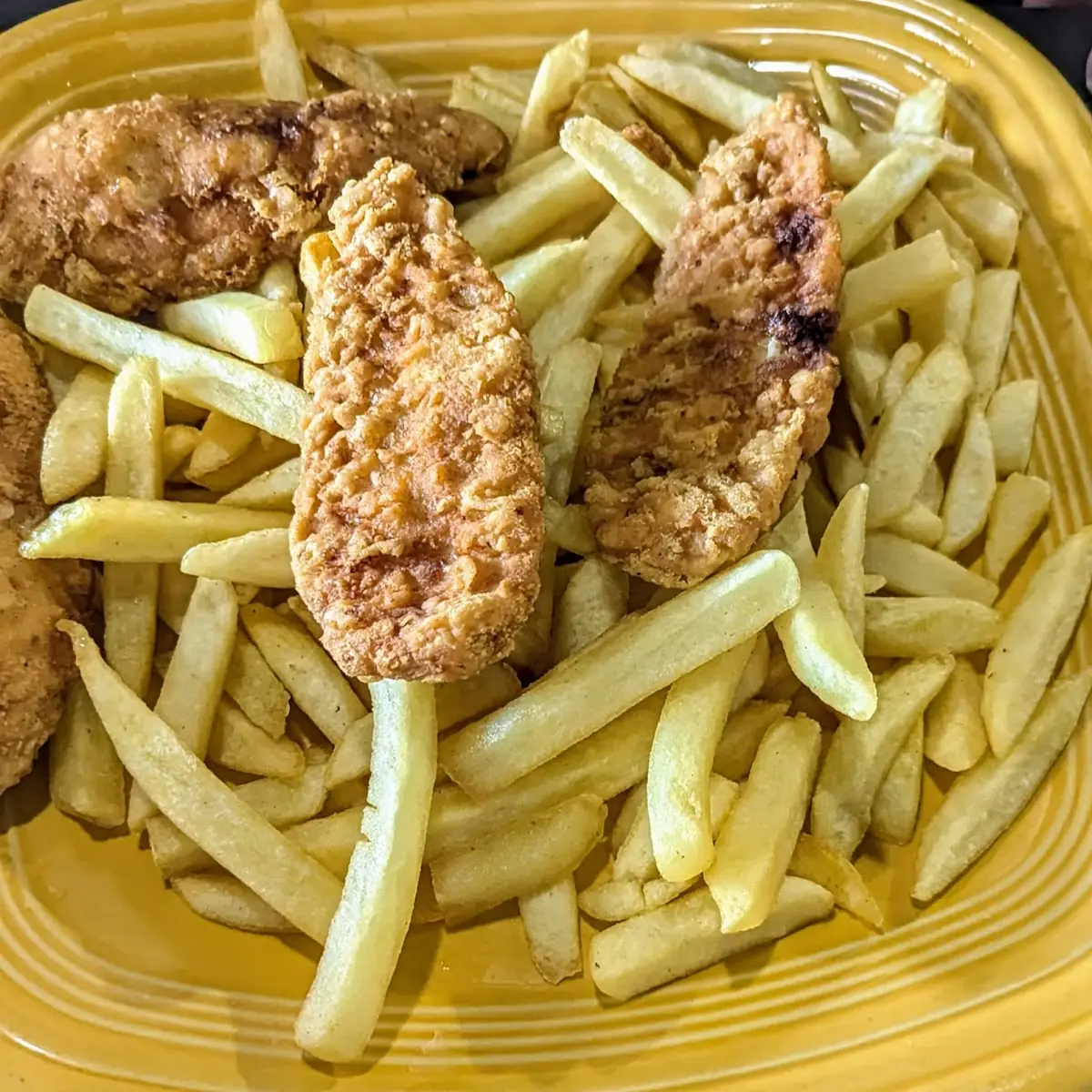 Chicken Strips and Fries