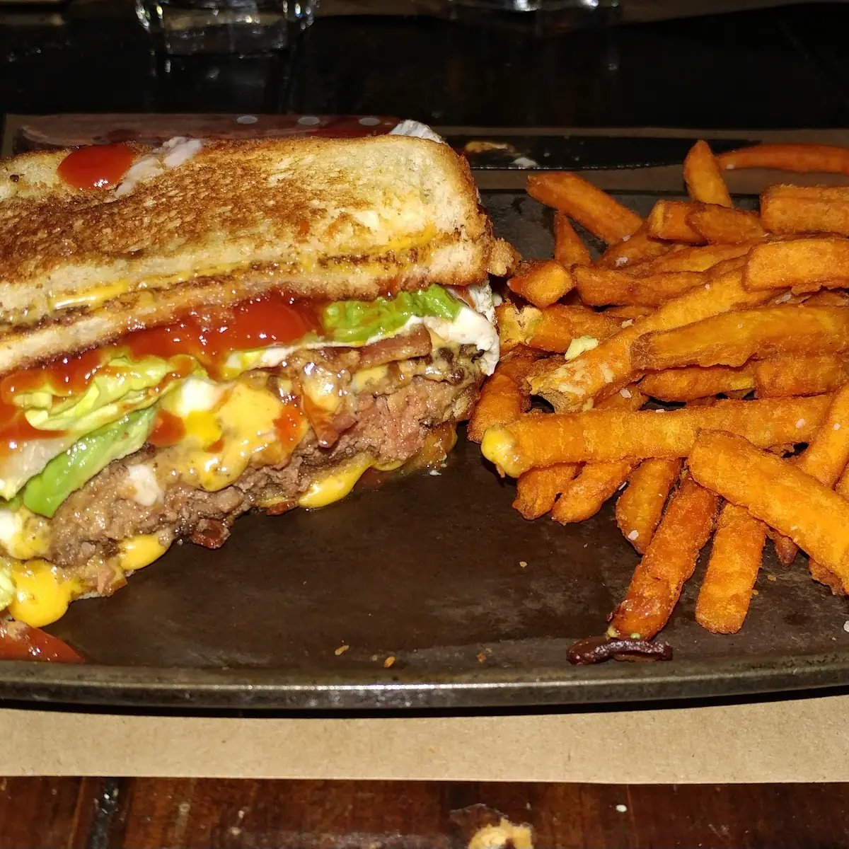 Burger Patty Melt Burger