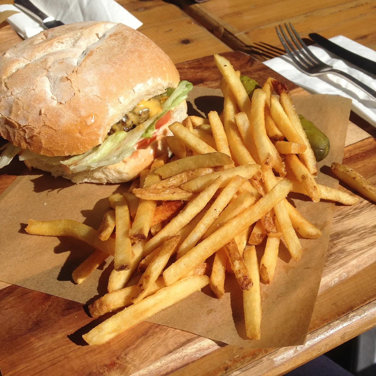 Cheeseburger and Fries, Garage North Sydney