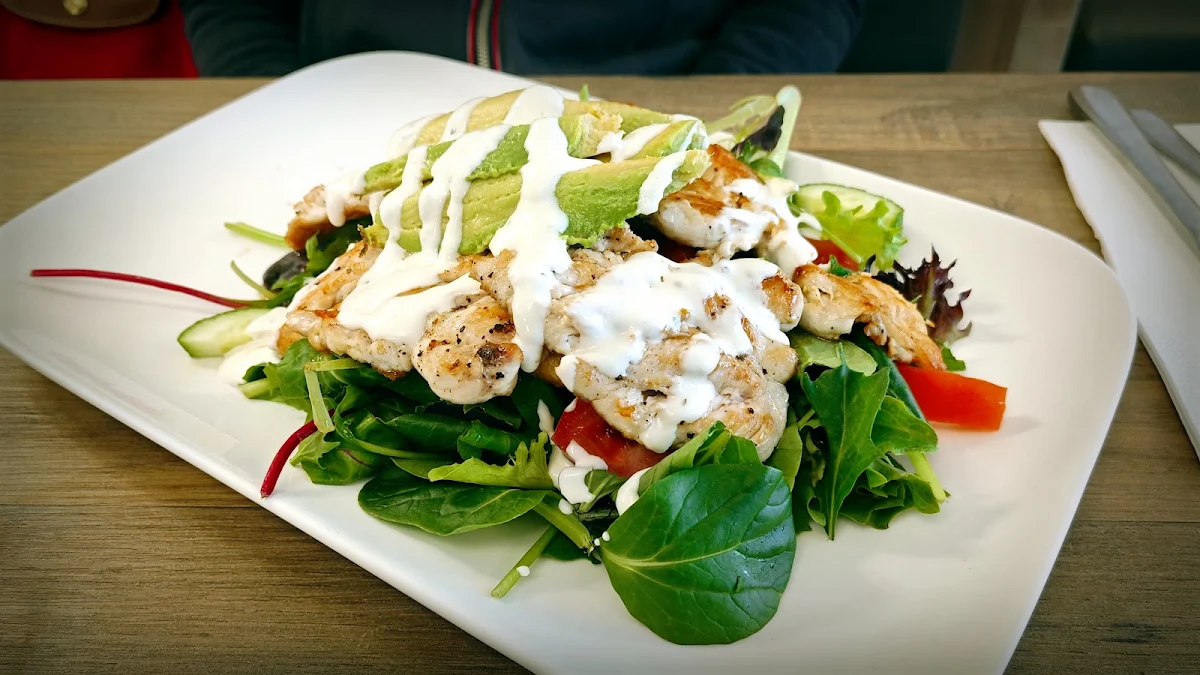 Chicken Avocado Salad, Garage North Sydney