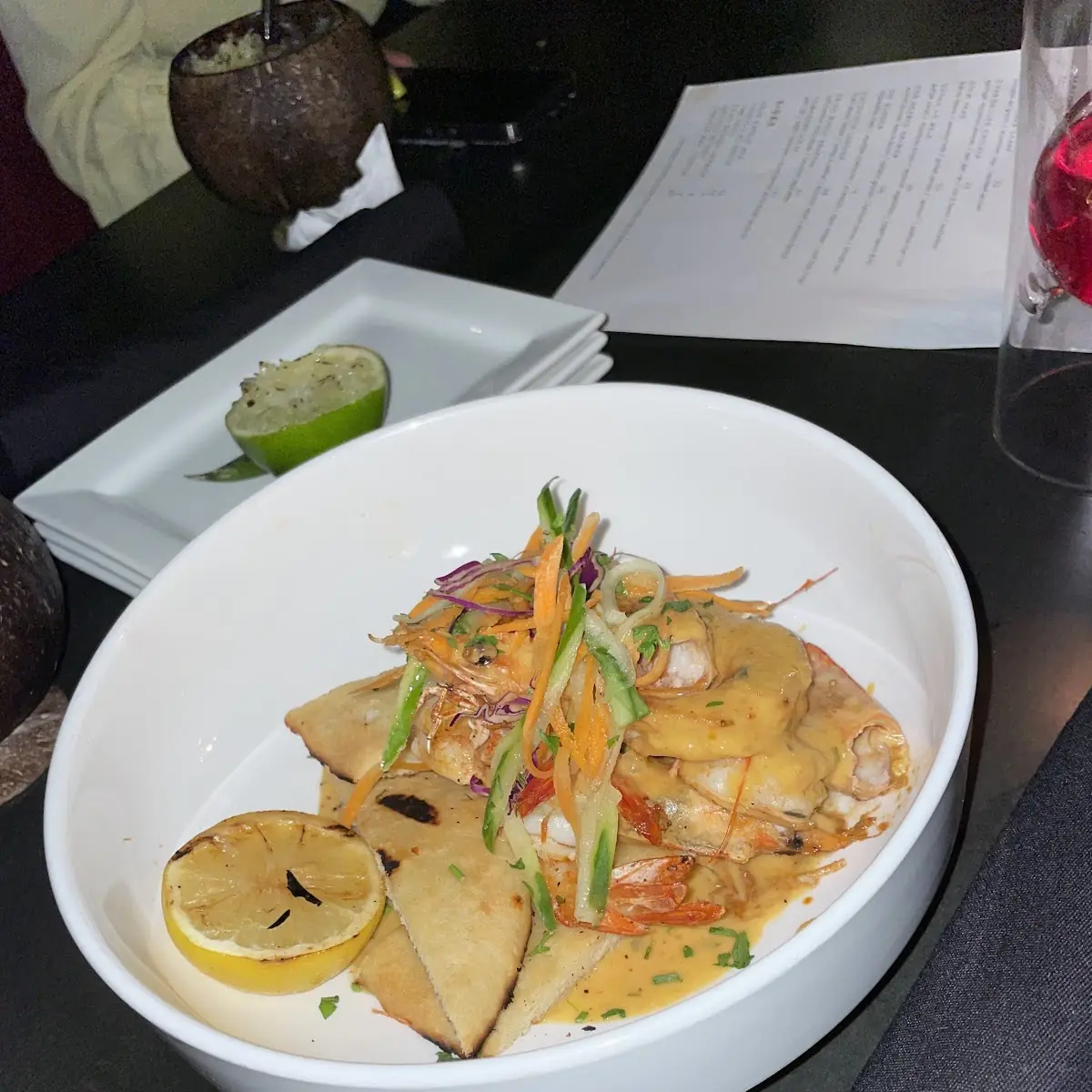Pepper Prawns