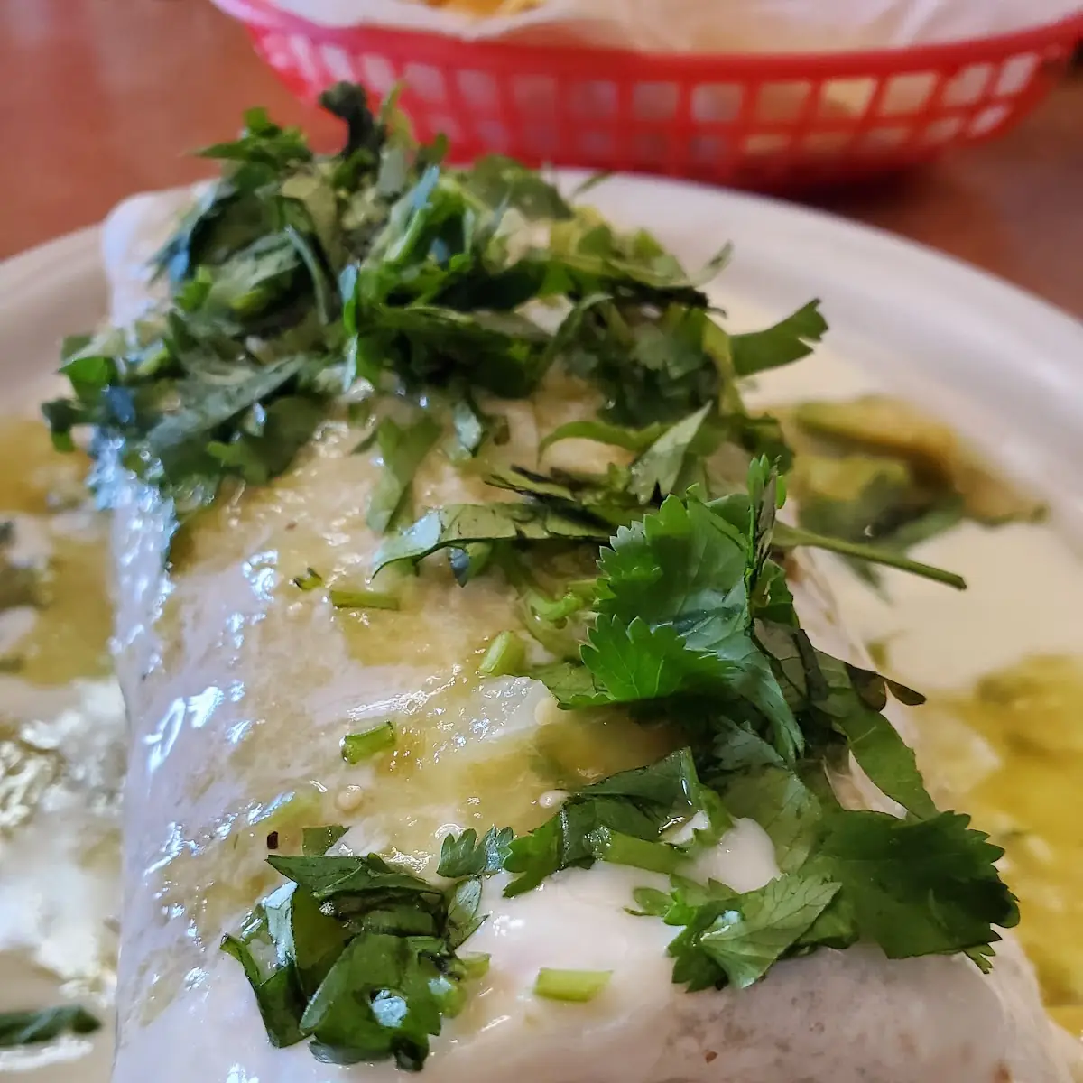 Burrito Chile Verde