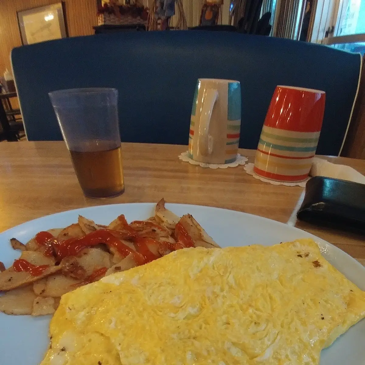 Spinach and Cheese Omelette
