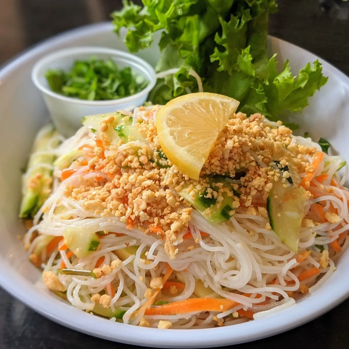 Vietnamese Rice Noodle Salad