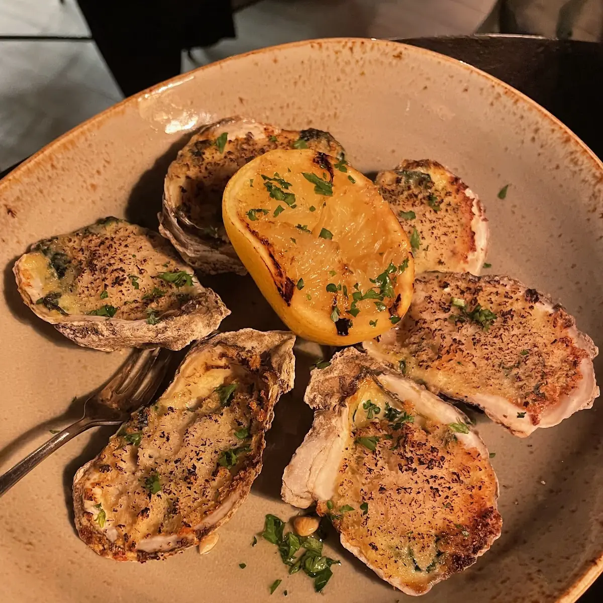 Oysters Rockefeller