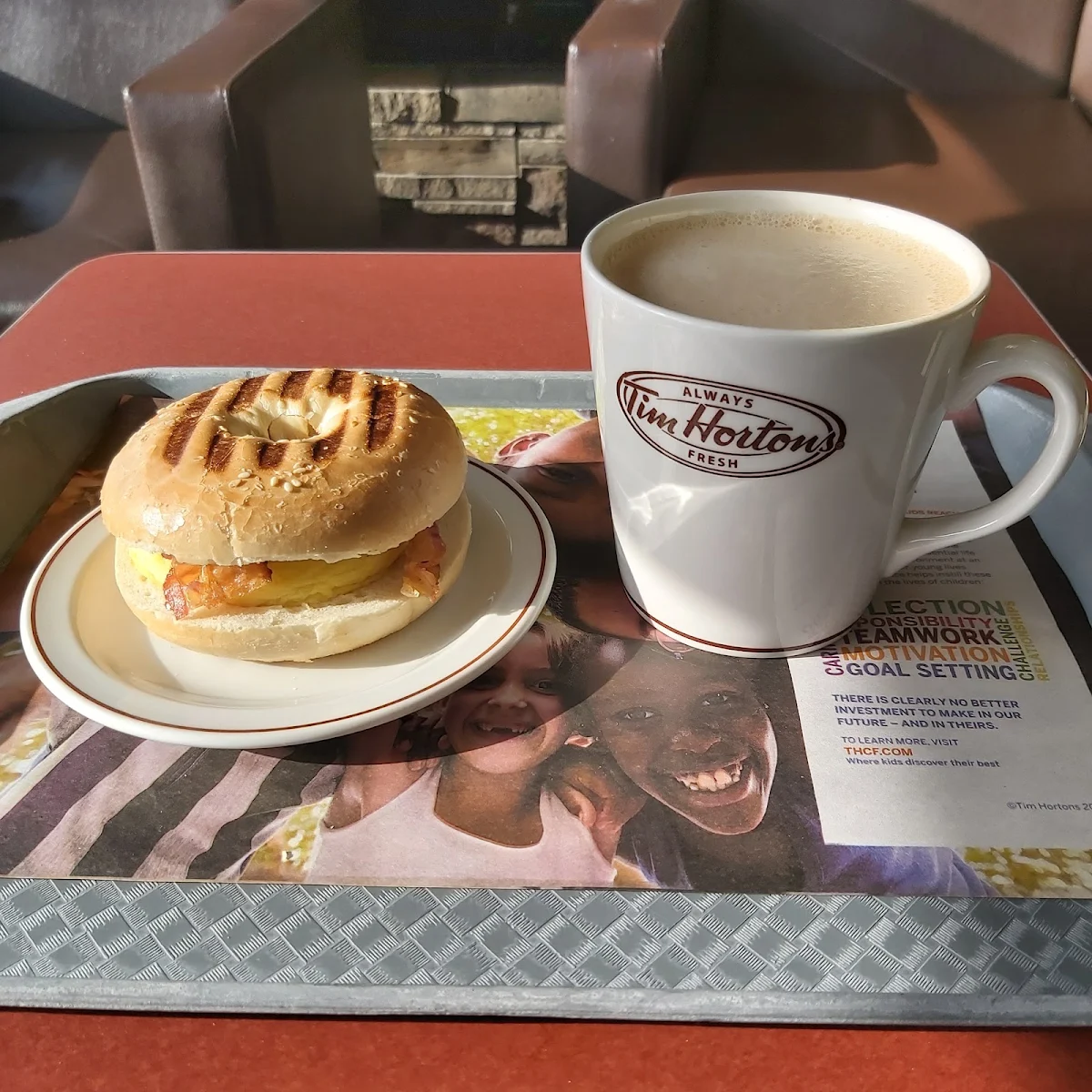 Breakfast Sandwich, Tim Hortons