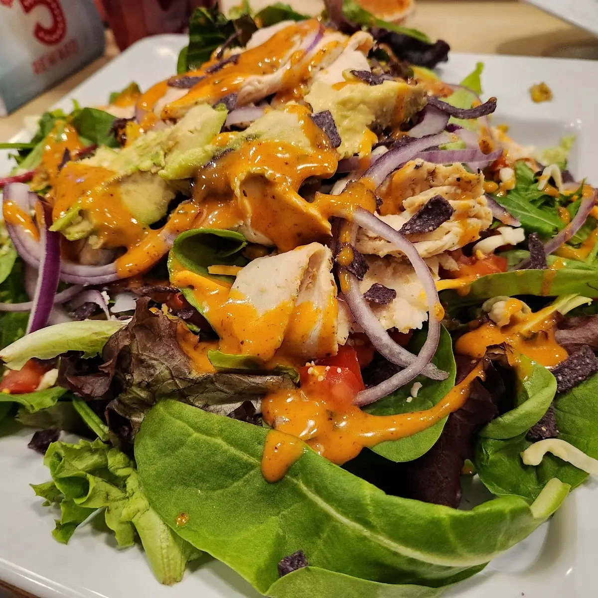Grilled Chicken Avocado Salad