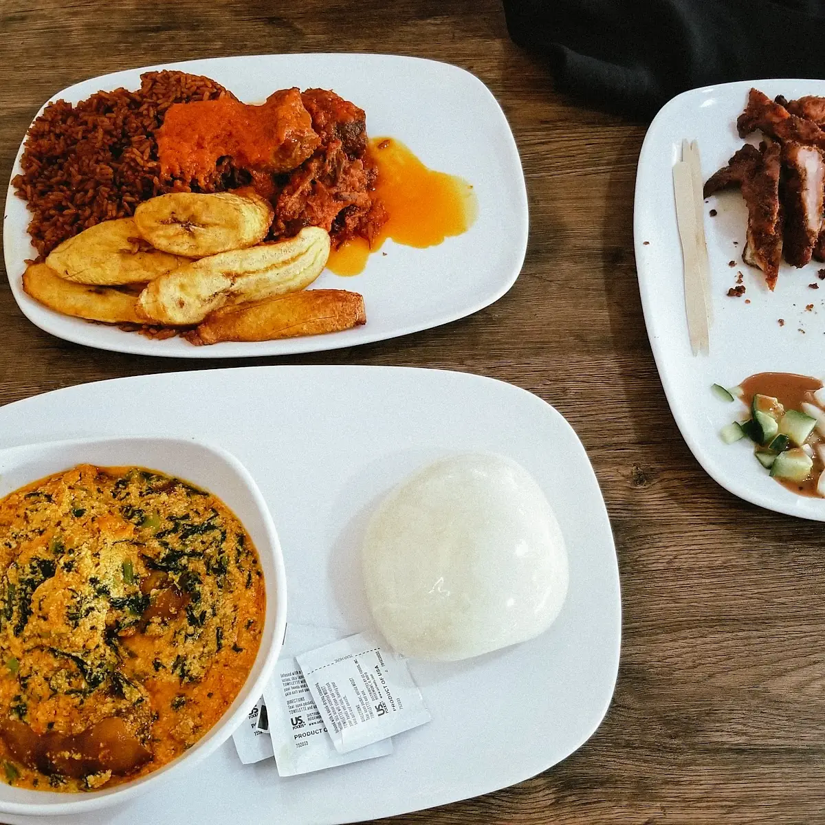 Pounded Yam and Egusi Soup