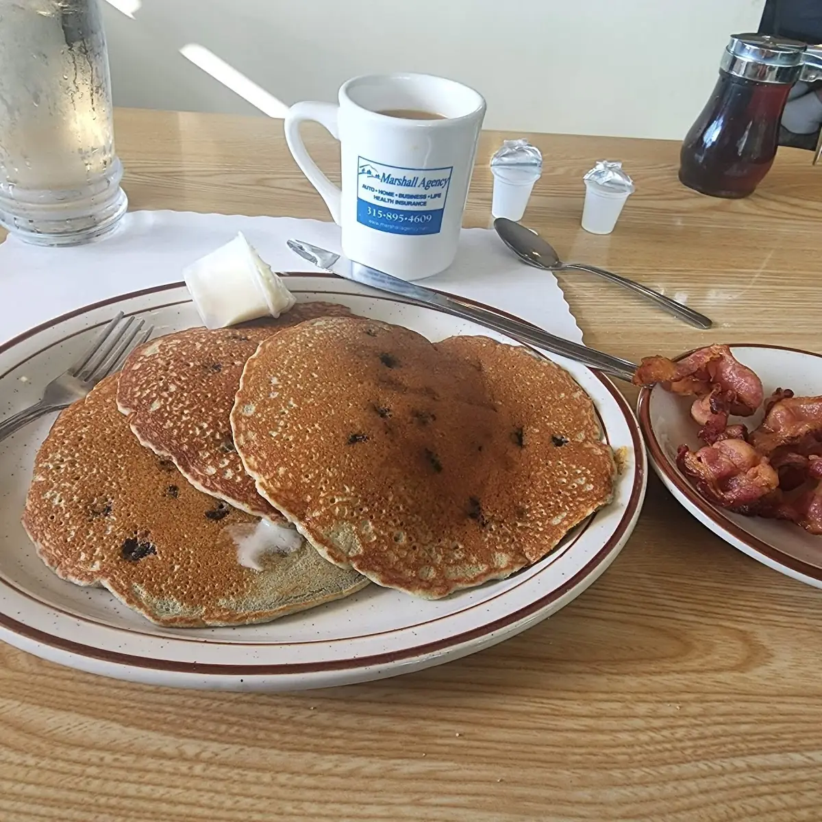 Blue Berry Pancake Combo