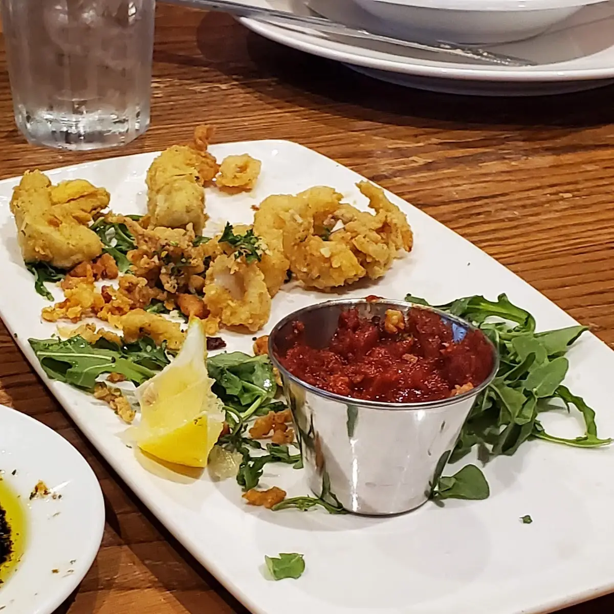 Calamari and Artichoke Hearts