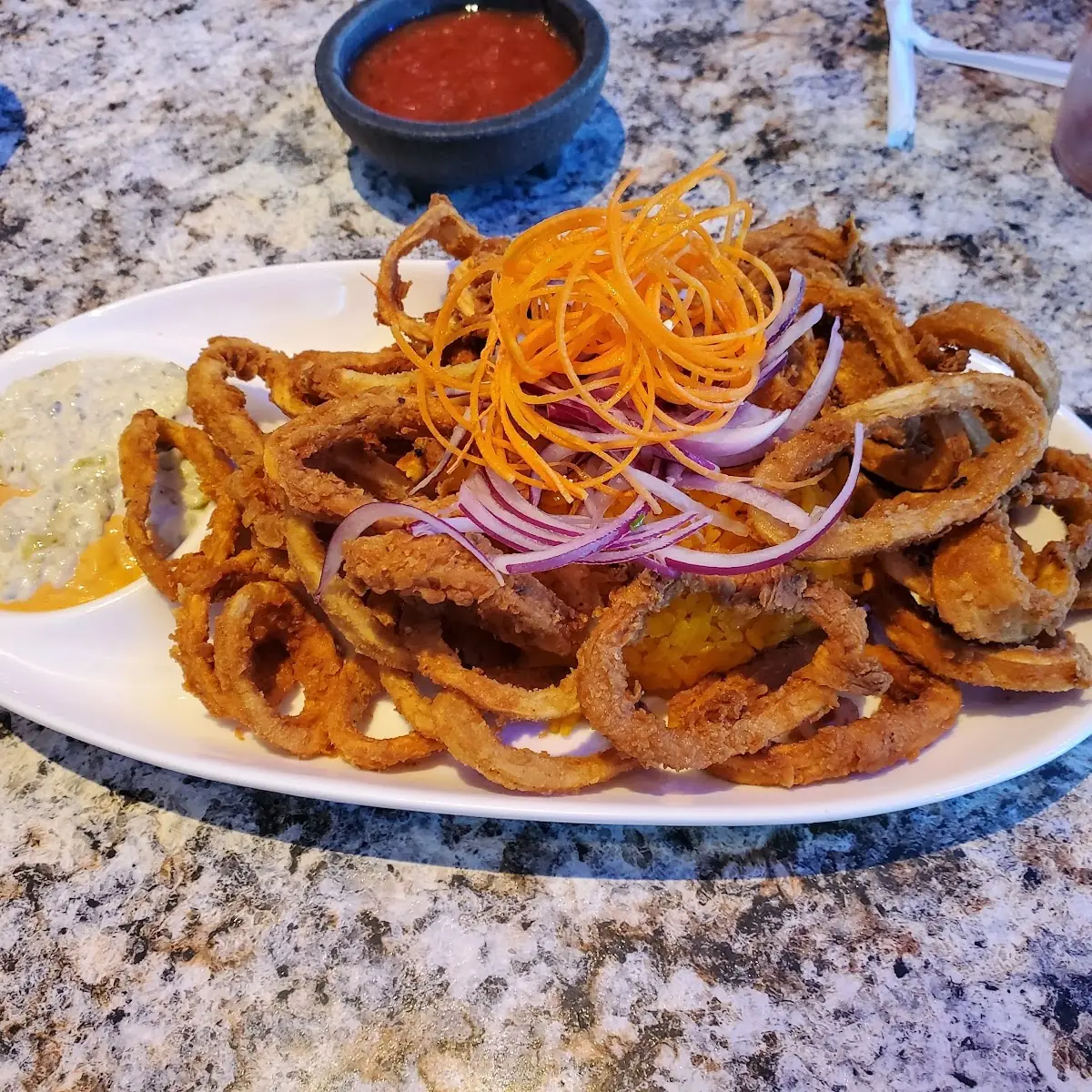 Fried Squid Rice