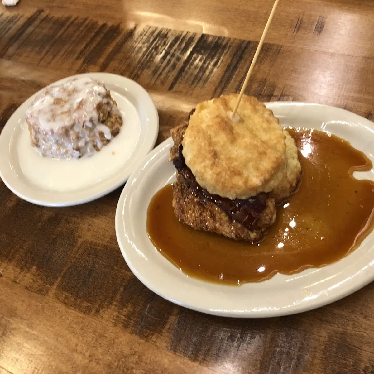 Maple Chicken Biscuit
