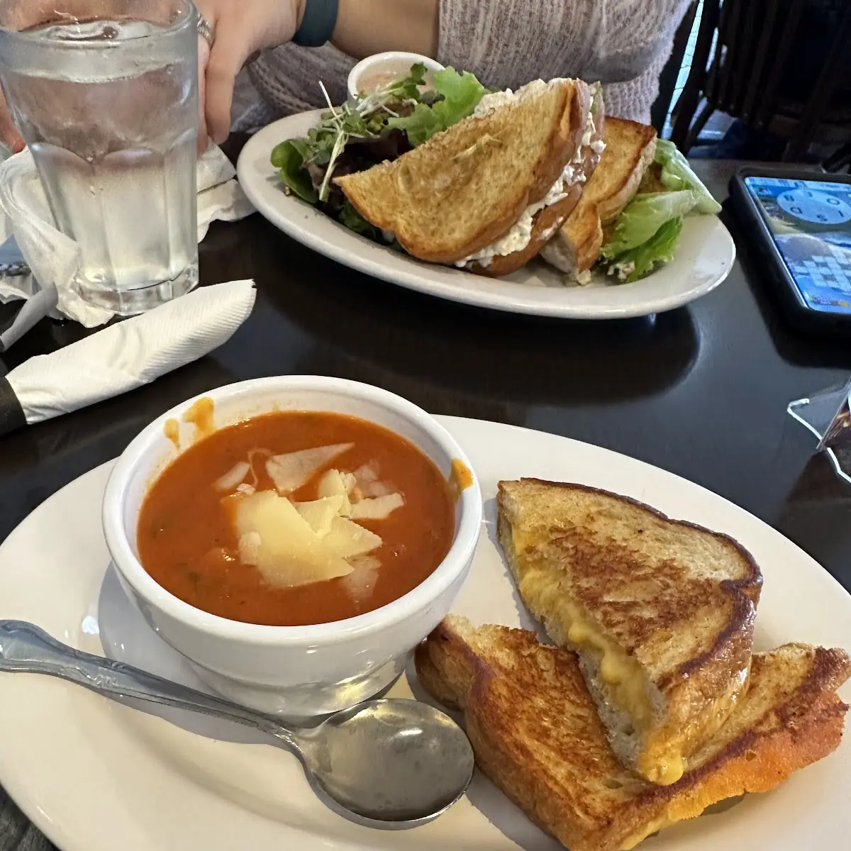 Grilled Cheese with Tomato Soup