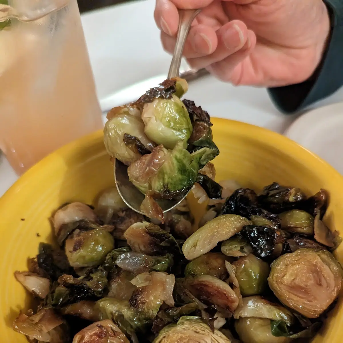 Maple Syrup Brussel Sprouts