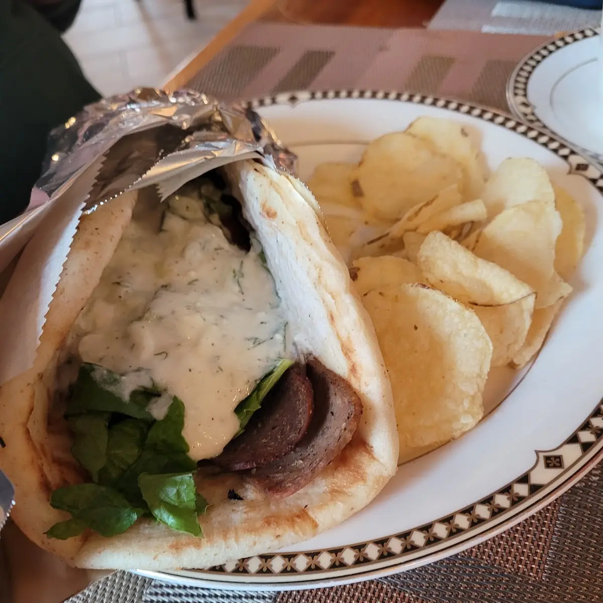 Chicken or Lamb Gyro