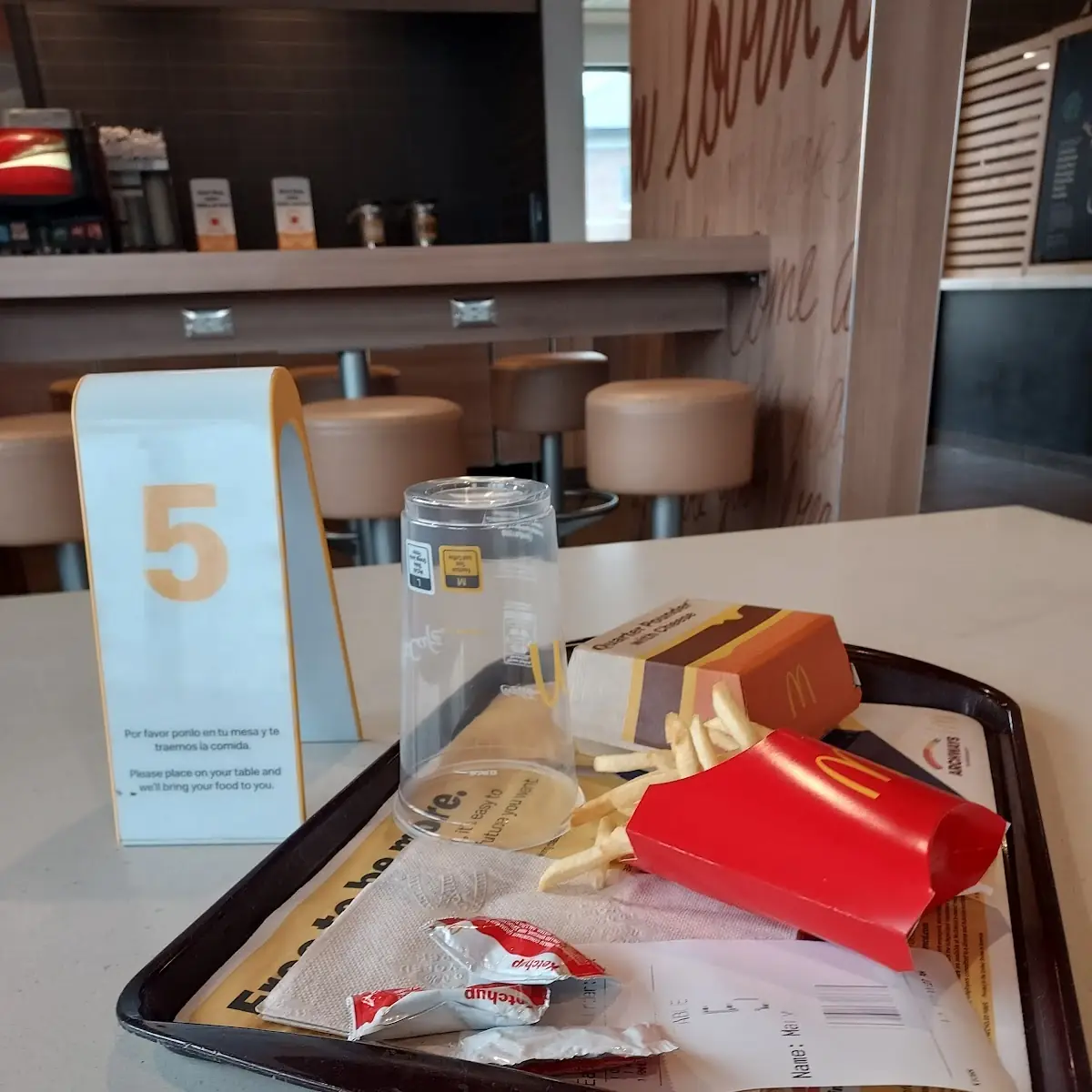 Quarter Pounder with Cheese Fries and Drink