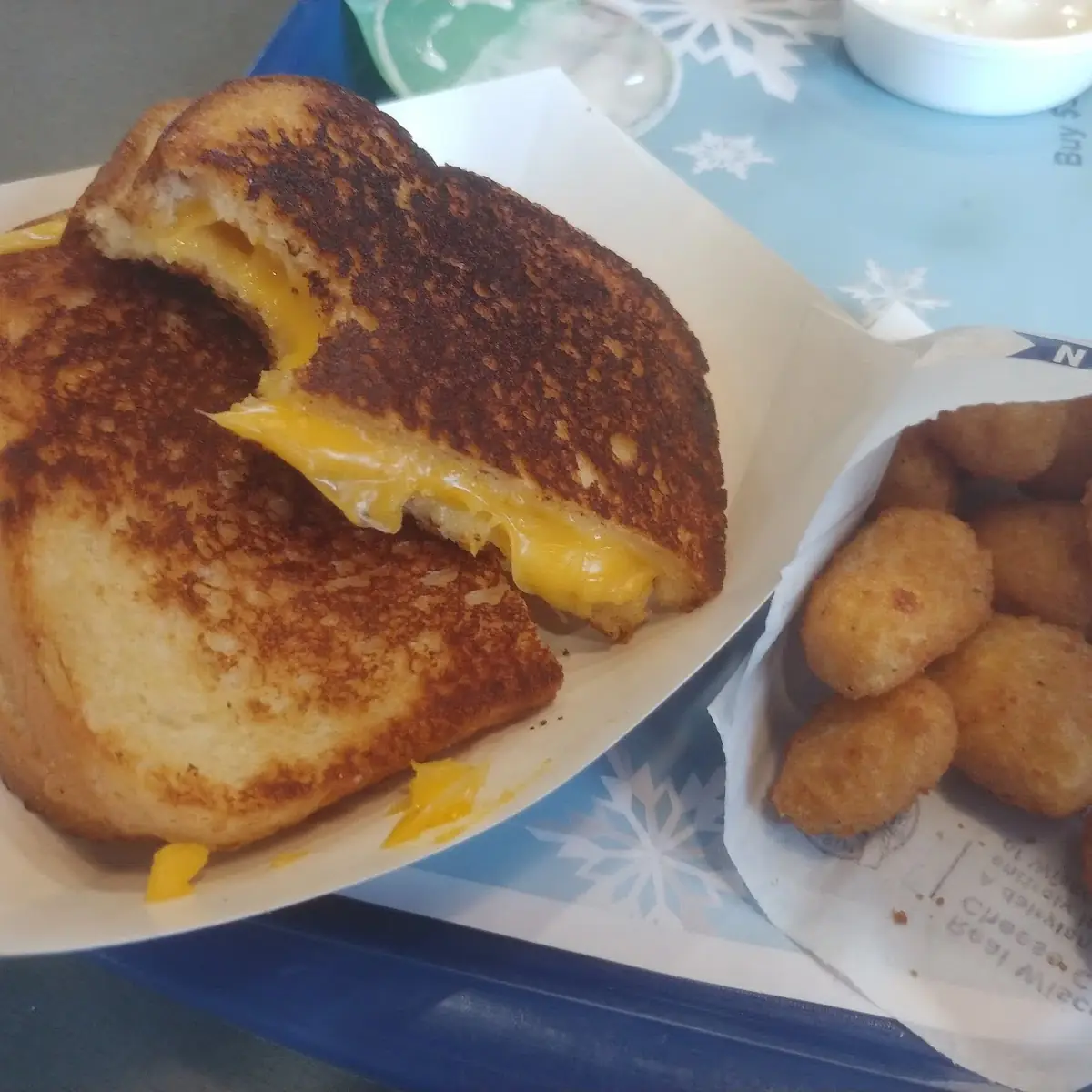 A Burnt Grilled Cheese