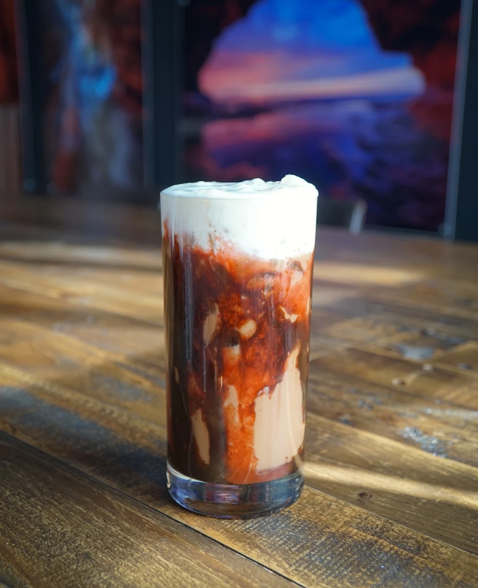Iced Bourbon Barrel Latte