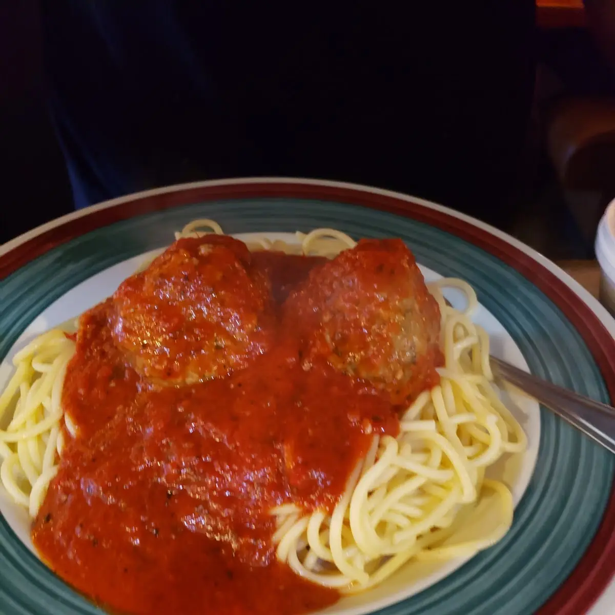 Spaghetti and Homemade Meatballs