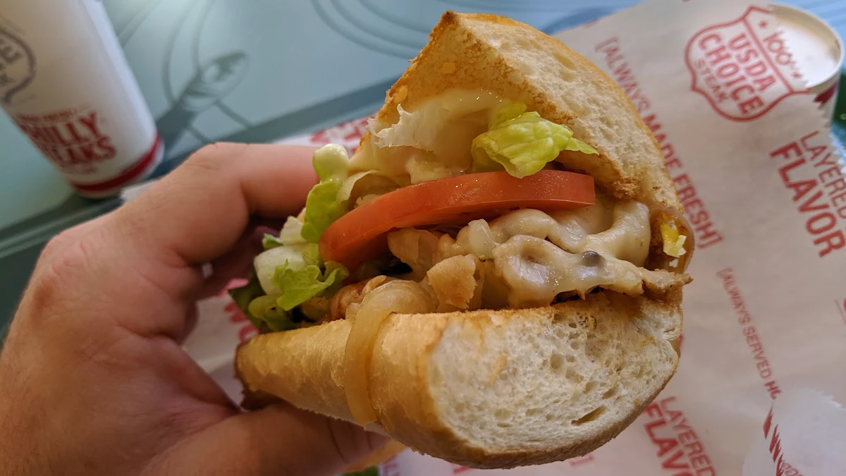 Chicken Philly Sandwich